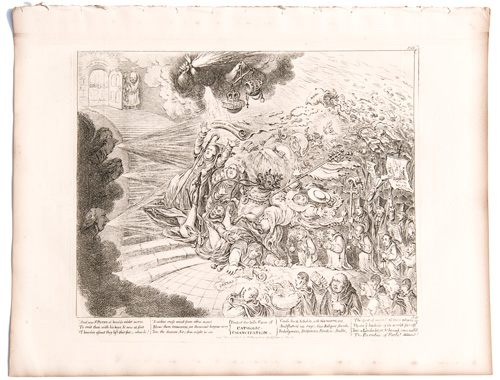 James Gillray End of the Irish Farce of Catholic Emancipation